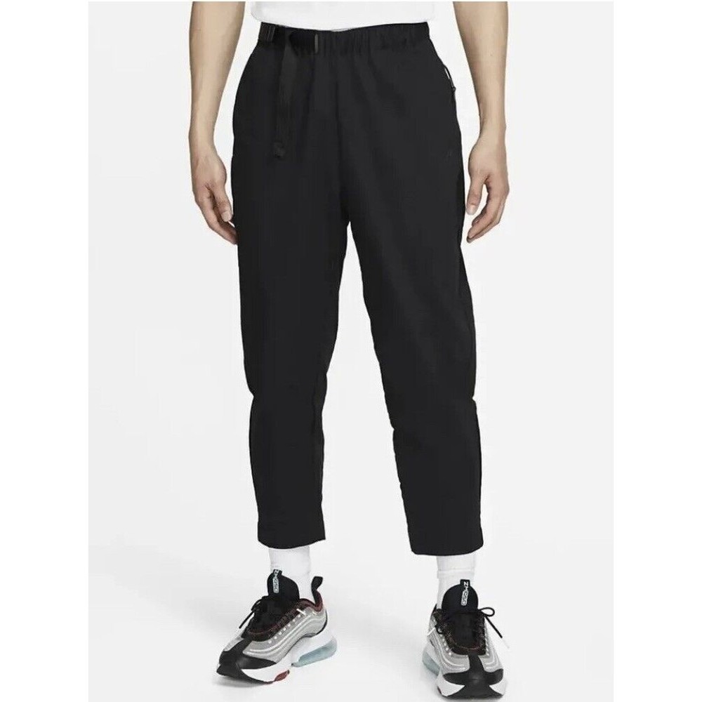 Nike Sportswear Tech Pack Black Woven Unlined Pants DM5547-010 Mens Size XL Tall